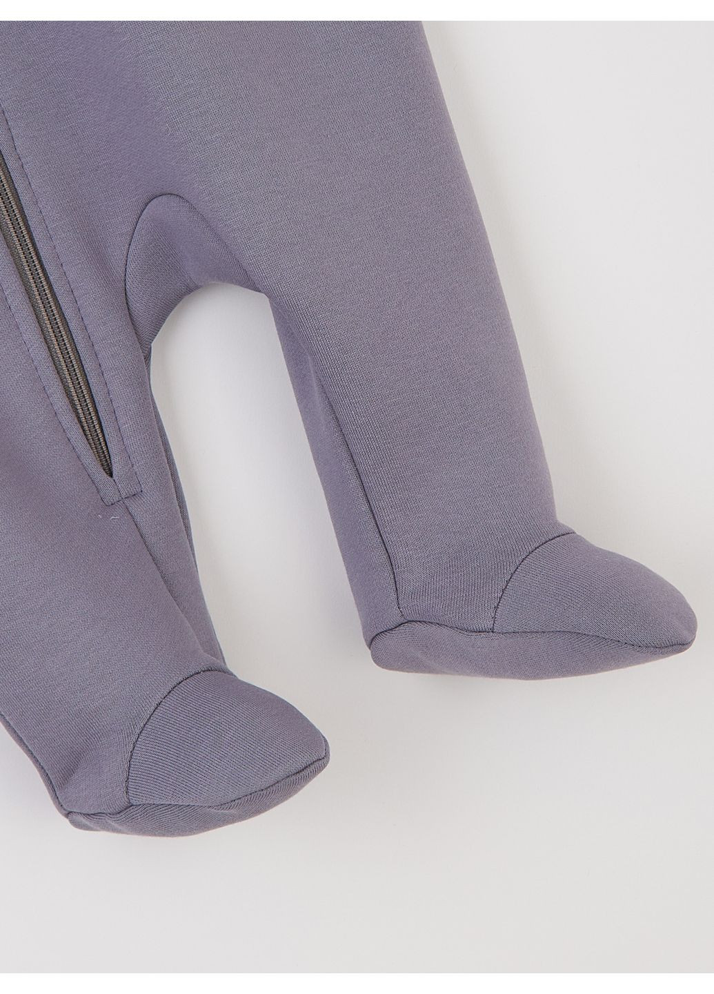 Комбінезон для немовлят утеплений на блискавці сірий KRAKO (352190579)