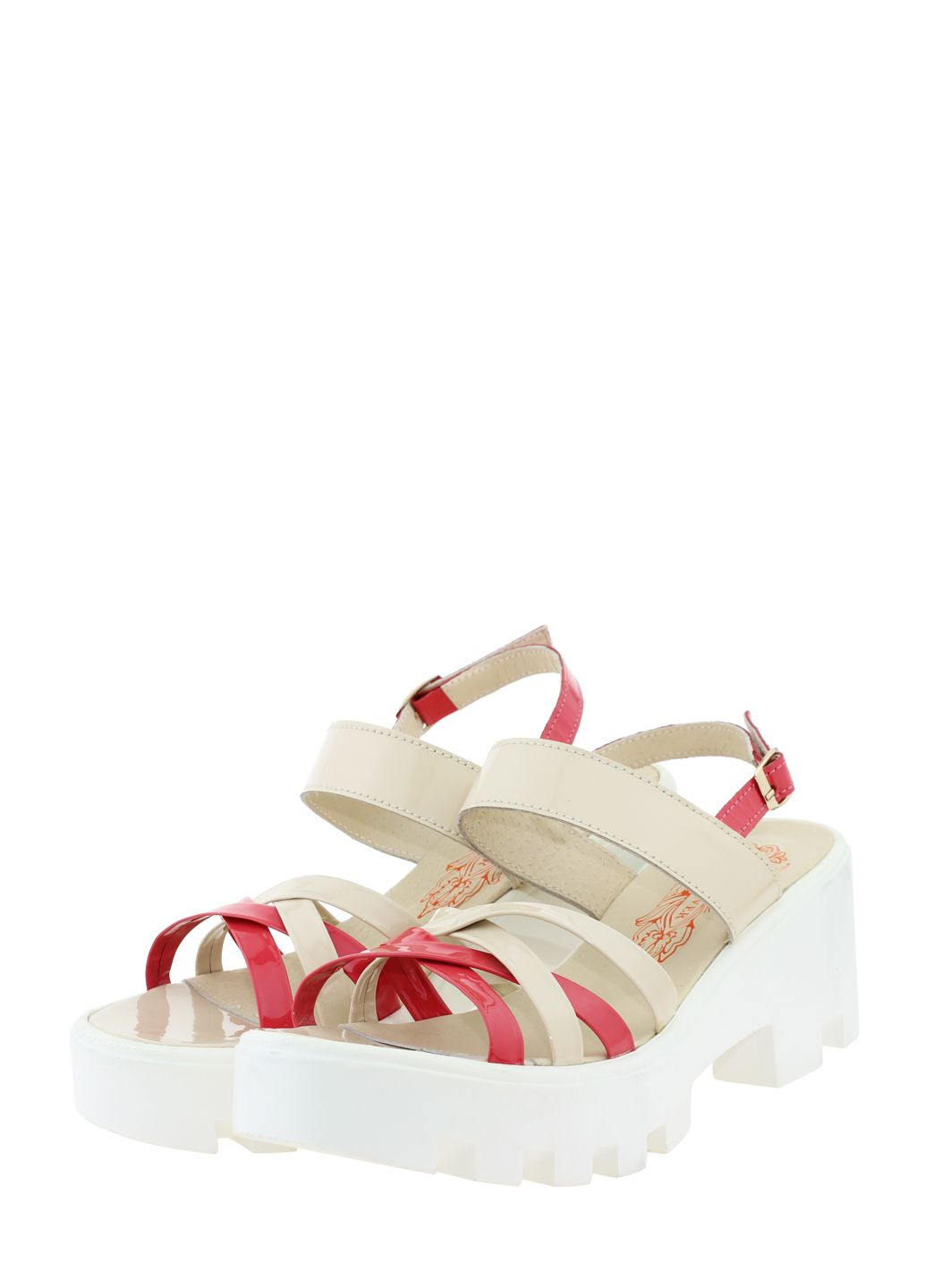 Босоніжки G16217.03 Бежевий-Кораловий Goover (294331169)