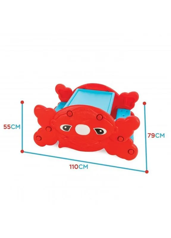 Качалка-стелка 2 в 1 красная, 30890 Woopie (363257464)