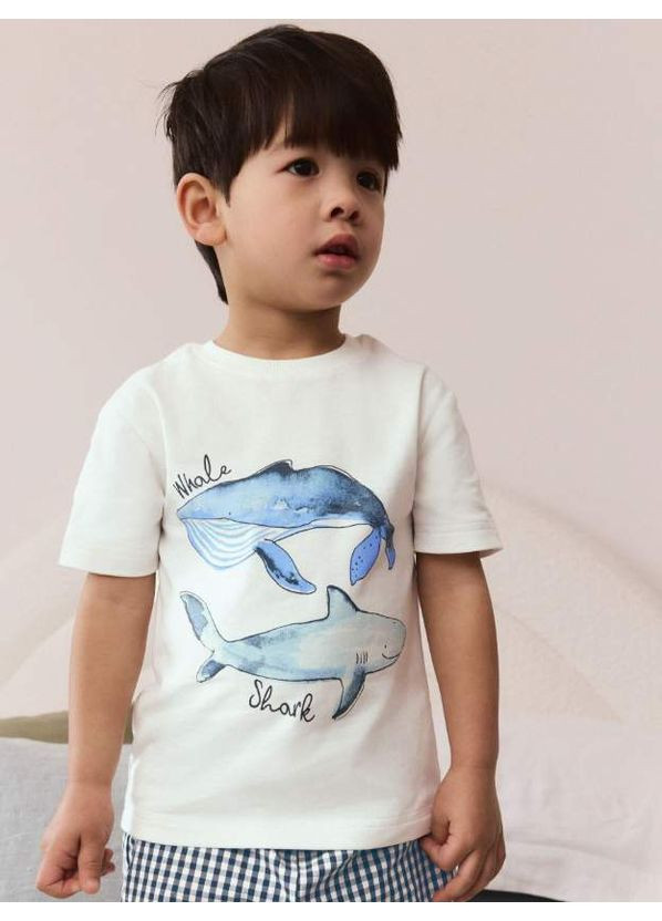 Комбінована всесезон піжама sea life/whale Next Trend 6916~01