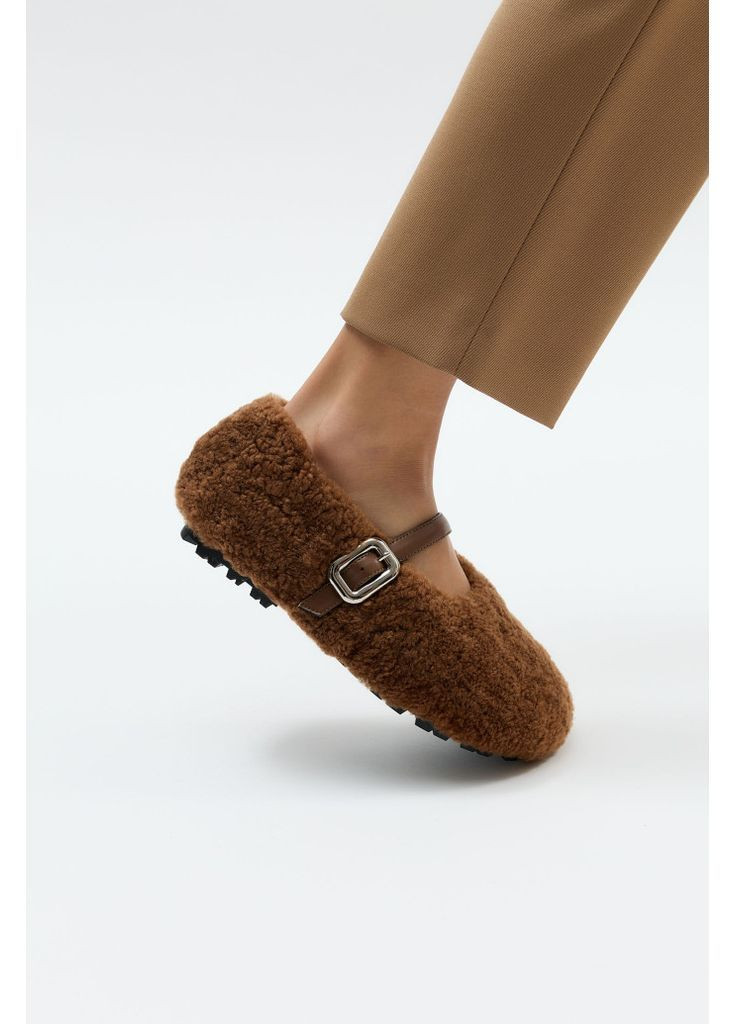 Жіночі балетки 204762 Lonza | руді (369717907)