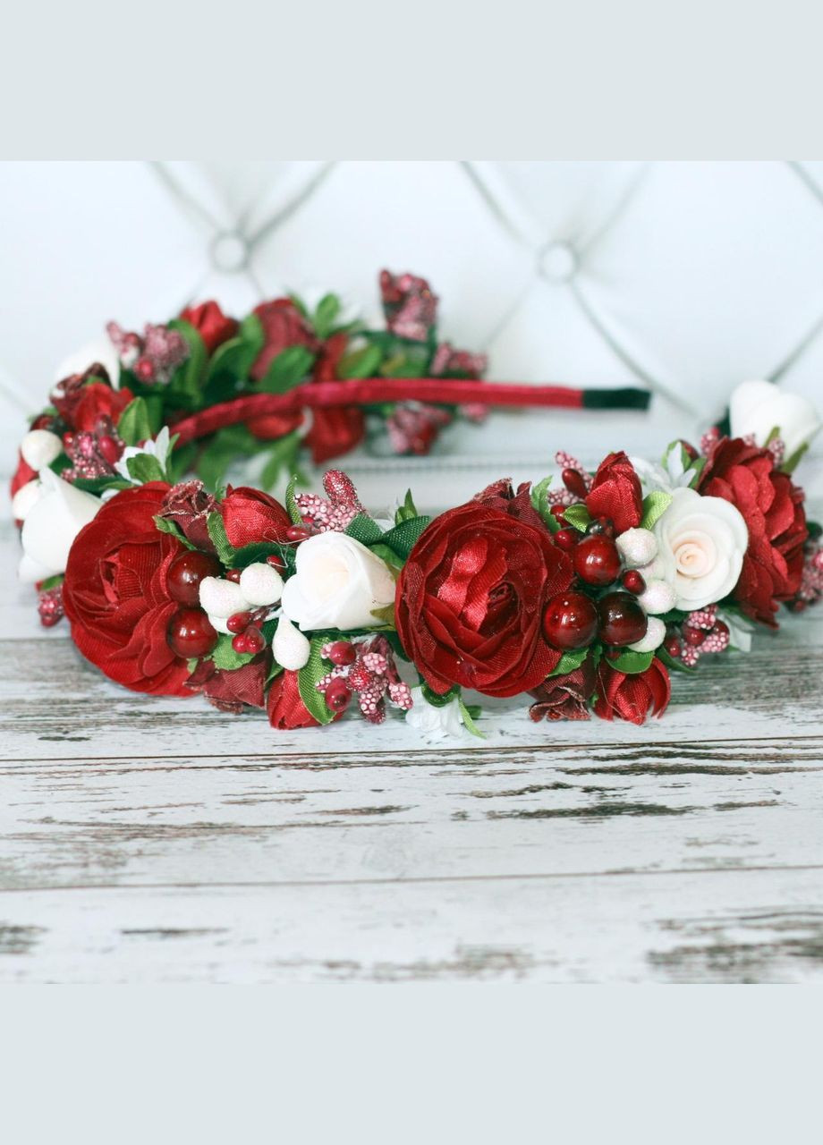 Вишнева костюм вишиванка для дівчинки пишний синій 116 (359472903)