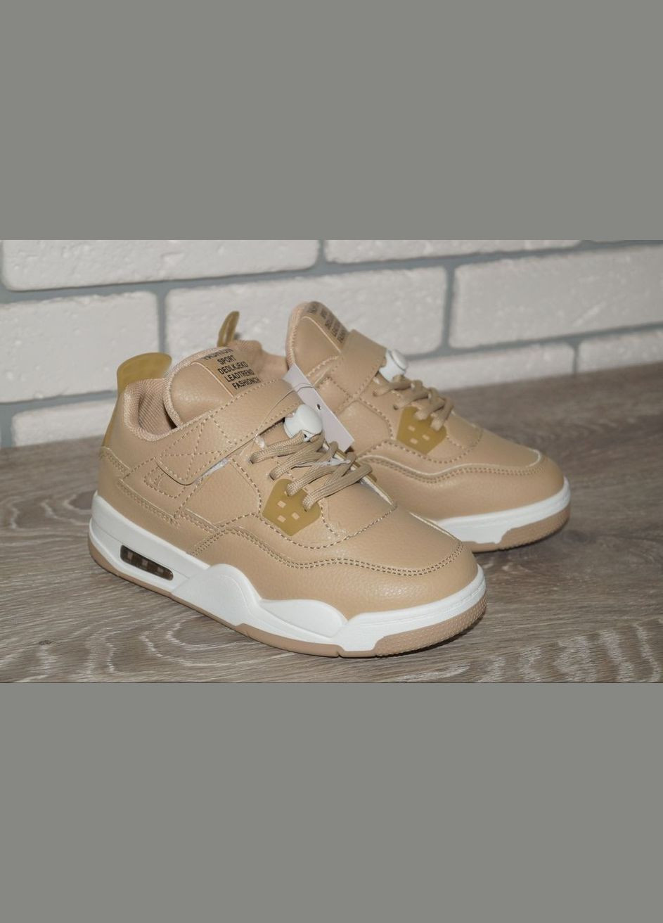 Хайтопи демісезонні дитячі світло-коричневі Lilin Shoes Fashion (300073542)