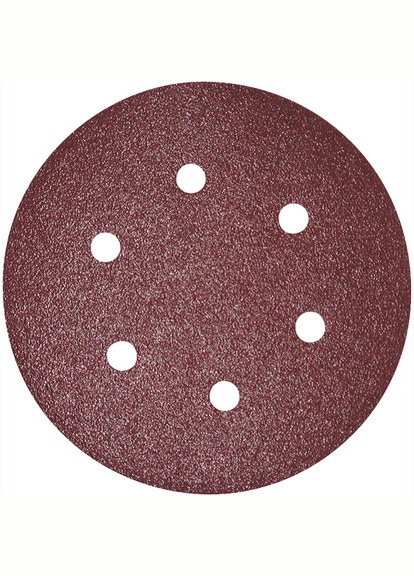Набір шліфувального паперу P-37605 (150 мм, 6 отворів, К120, 50 шт) шліфпапір шліфувальний диск (7051) Makita (295040670)