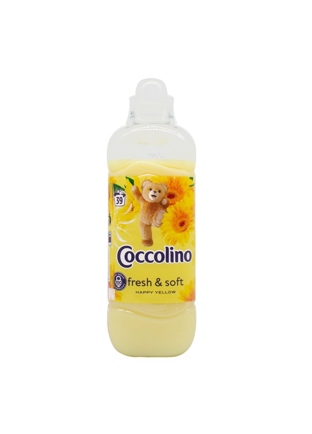 кондиціонер для прання Happy Yellow 975 мл (39 прань) Coccolino (279774017)