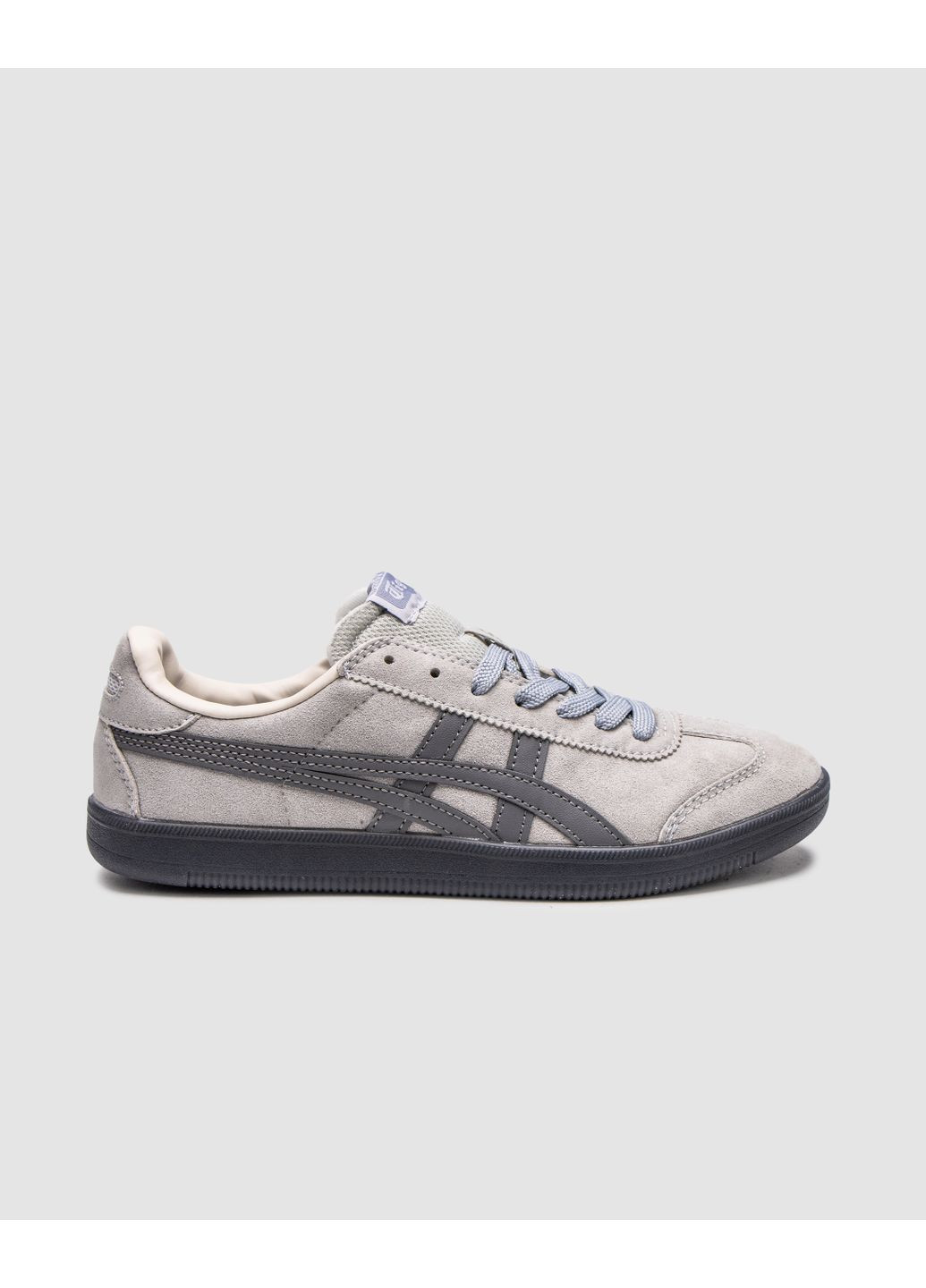 Серые демисезонные кроссовки мужские asics onitsuka tiger full grey асикс онитцука тайгер No Brand