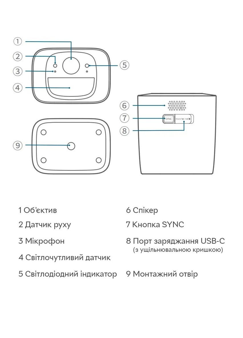 Уличная IP-камера Security C210 SoloCam Wire-Free 2K Resolution Security Camera (T8B00) Eufy (322415448)