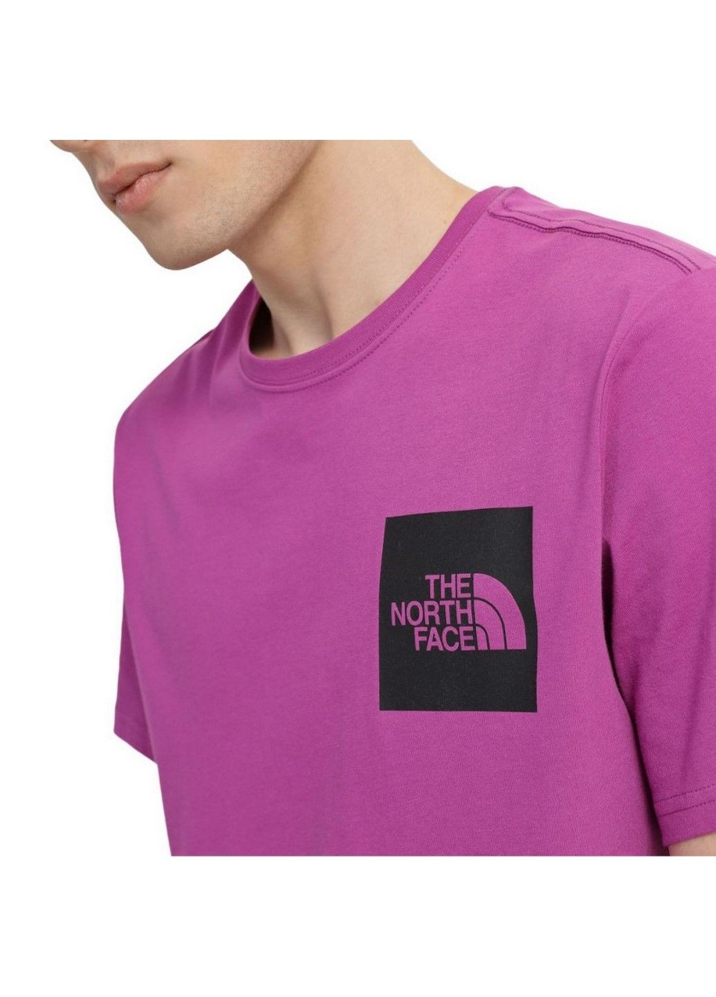 Фиолетовая футболка fine nf00ceq5lv11 The North Face