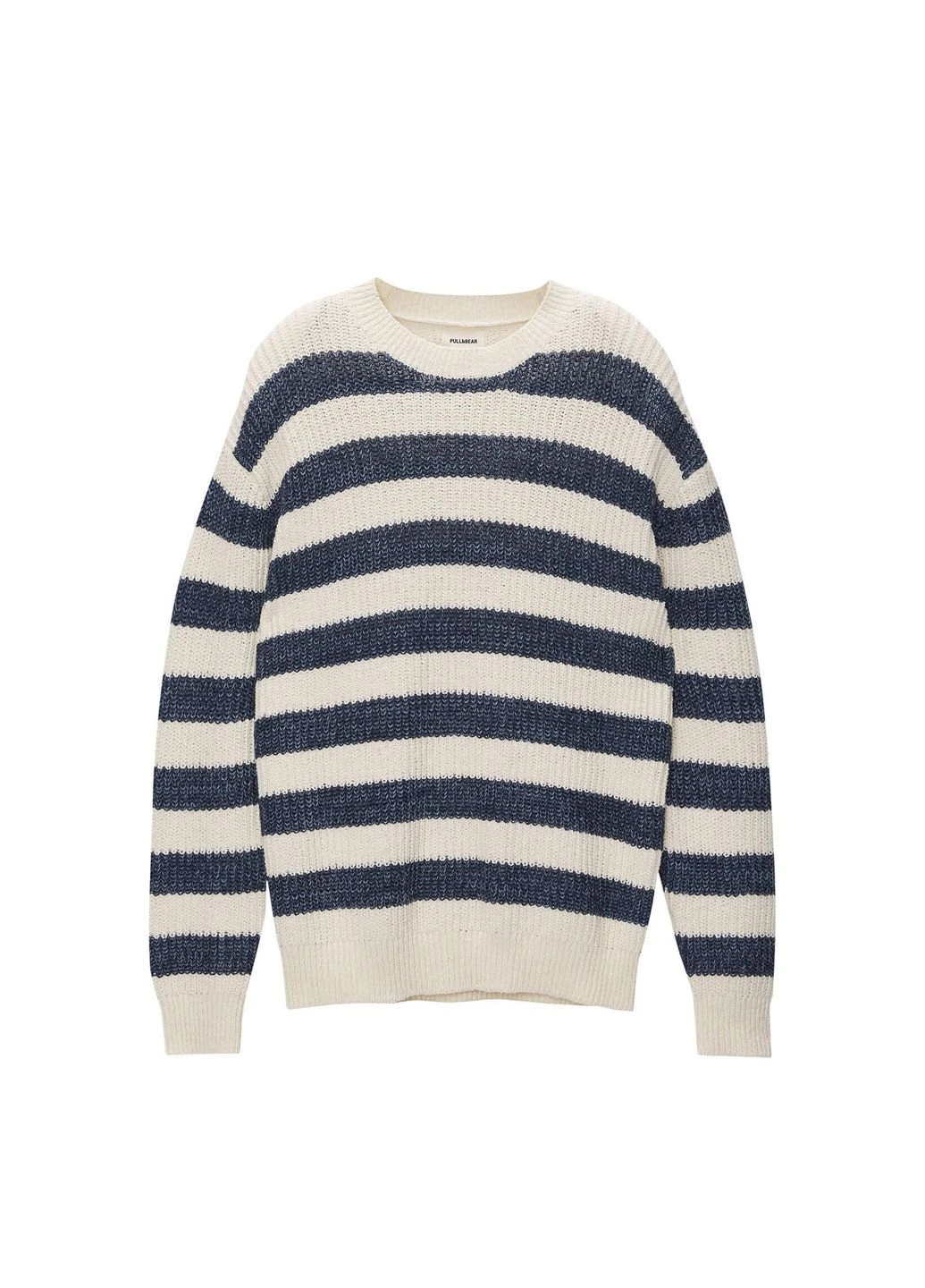 Синий джемпер демисезон,синий в полоску, Pull & Bear