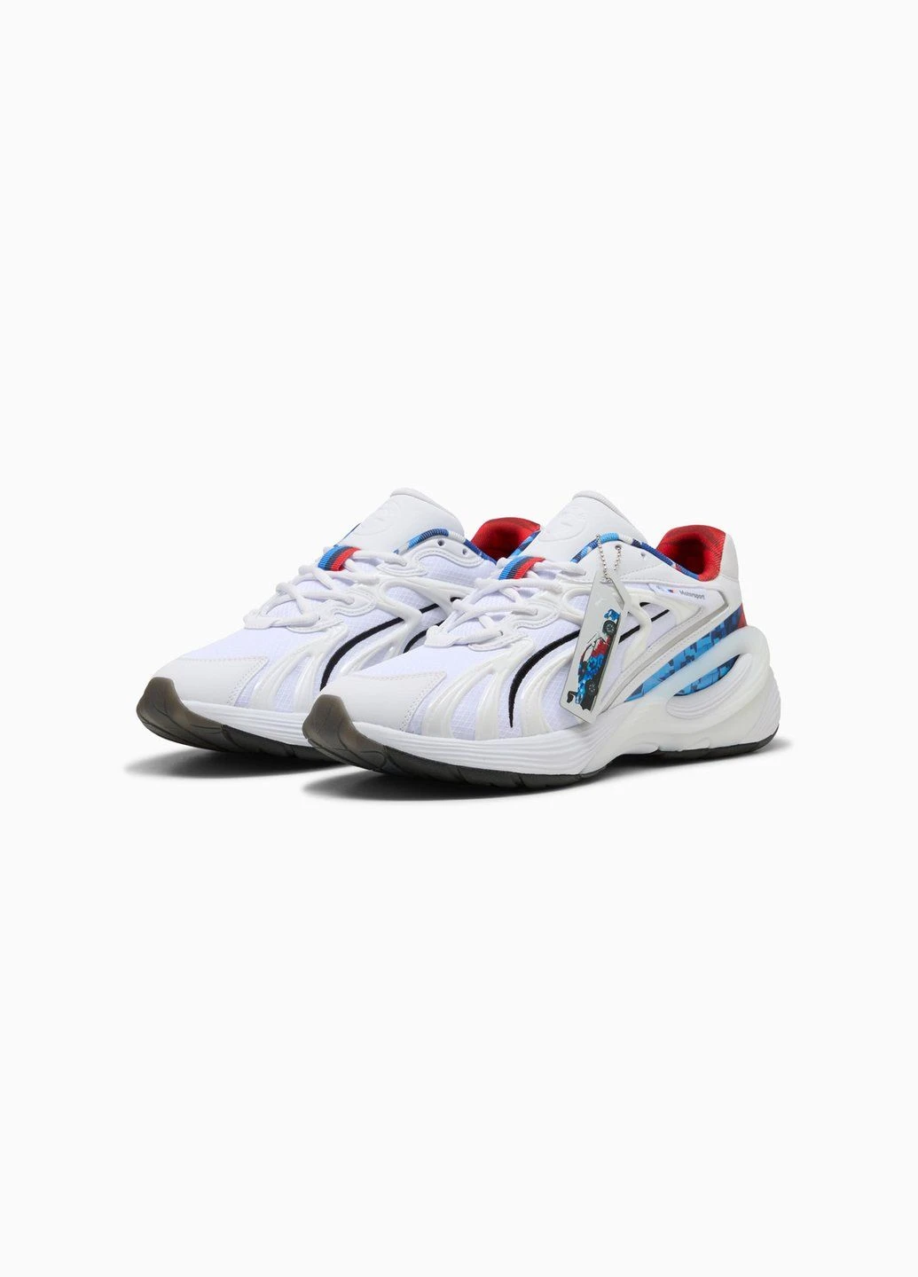 Белые всесезонные кроссовки bmw m motorsport m4 hero inverse sneakers unisex Puma