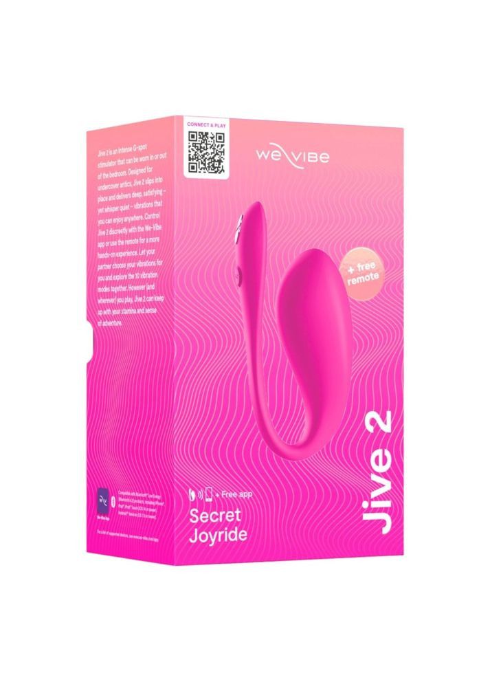 Віброяйце з функцією керування телефоном Jive 2 by Electric Pink We-Vibe (298688430)