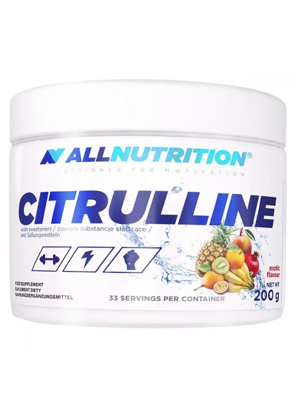 Передтренувальний комплекс Citrulline - 200g Mango Allnutrition (296192393)