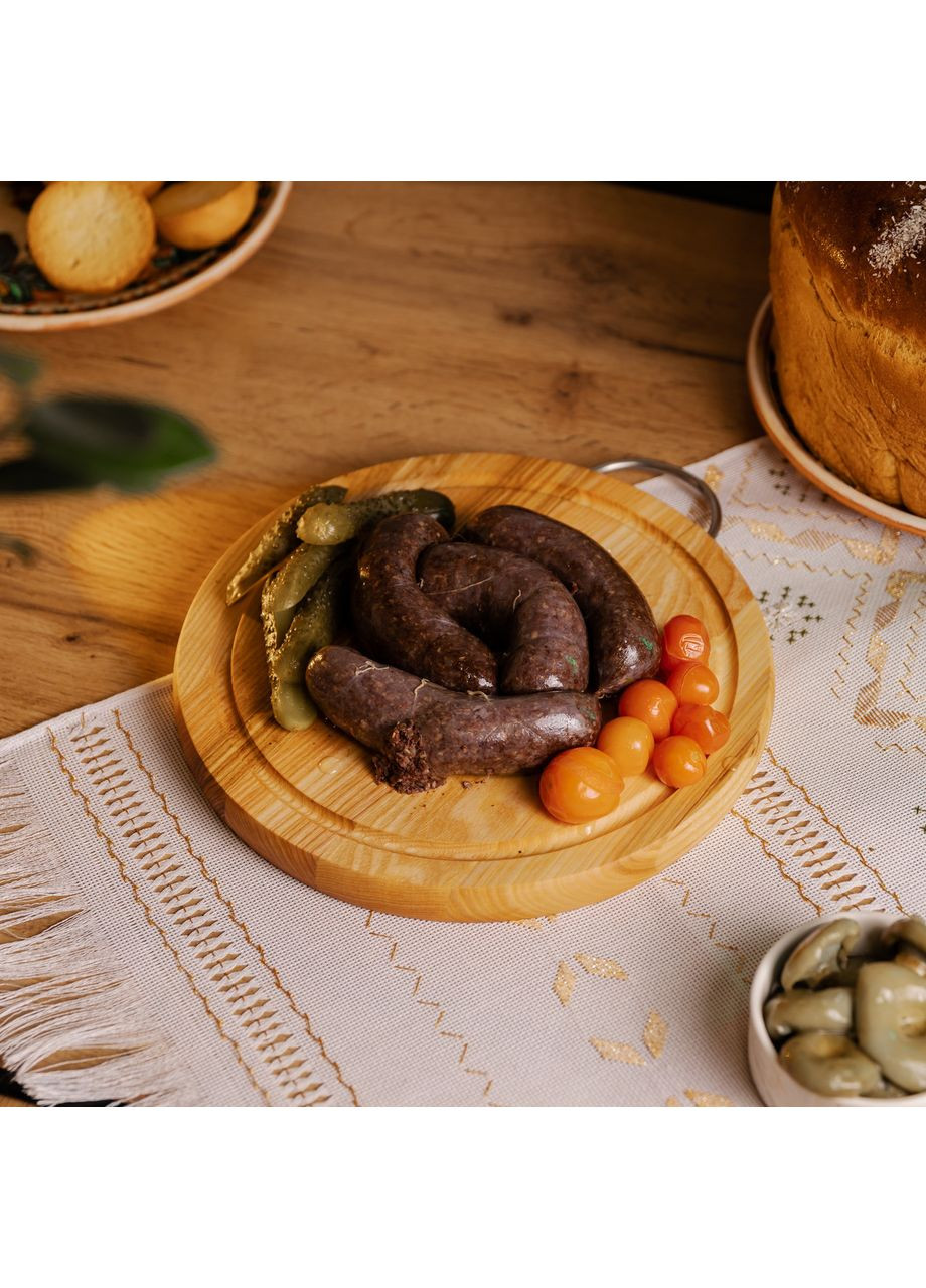 Обробна дерев'яна дошка кругла 25 см ясен C8W250 LUGI (370974770)