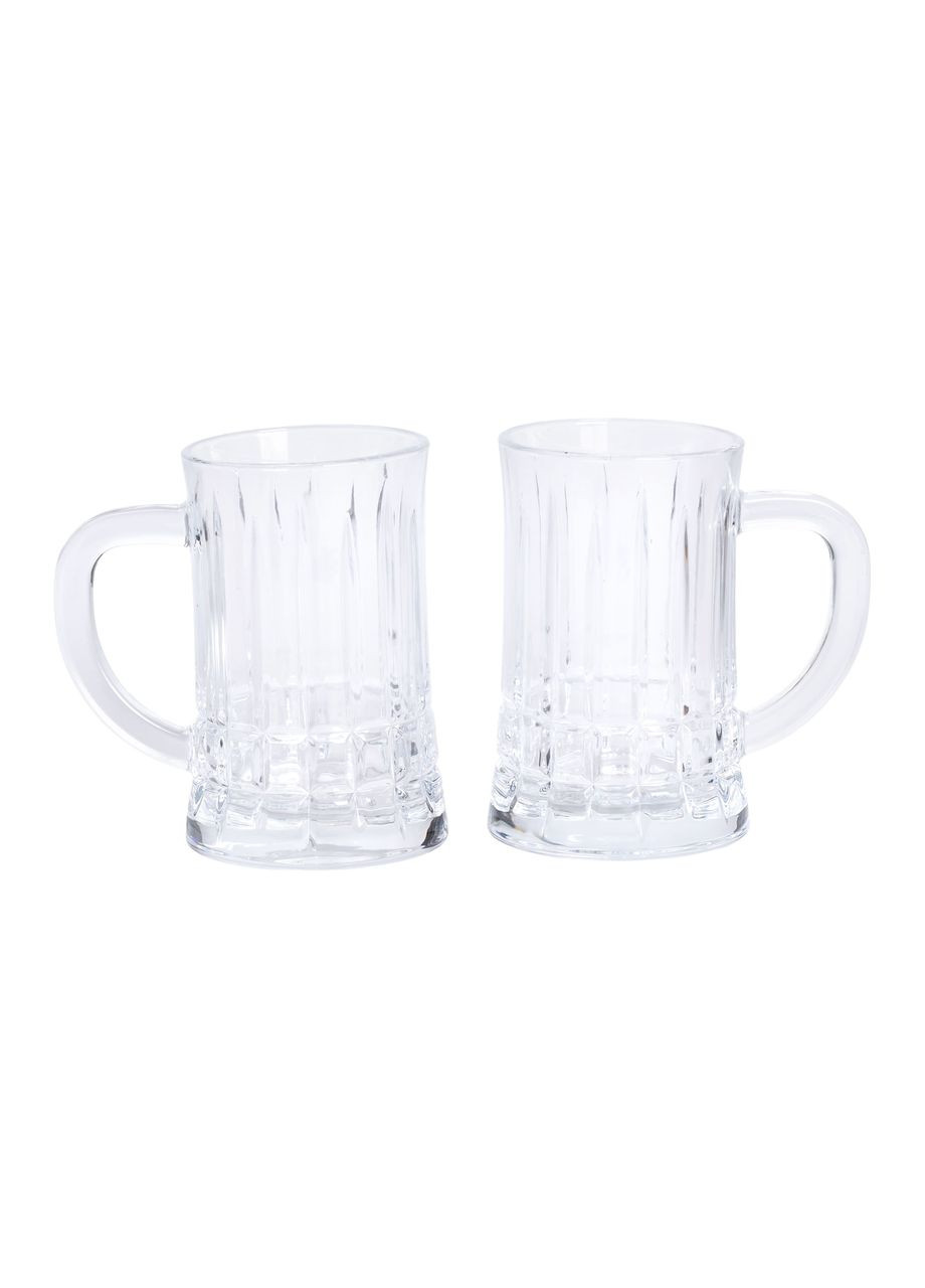 Набір пивних келихів 2 шт 310 мл зі скла HP-19-145 Yiwu (369142795)