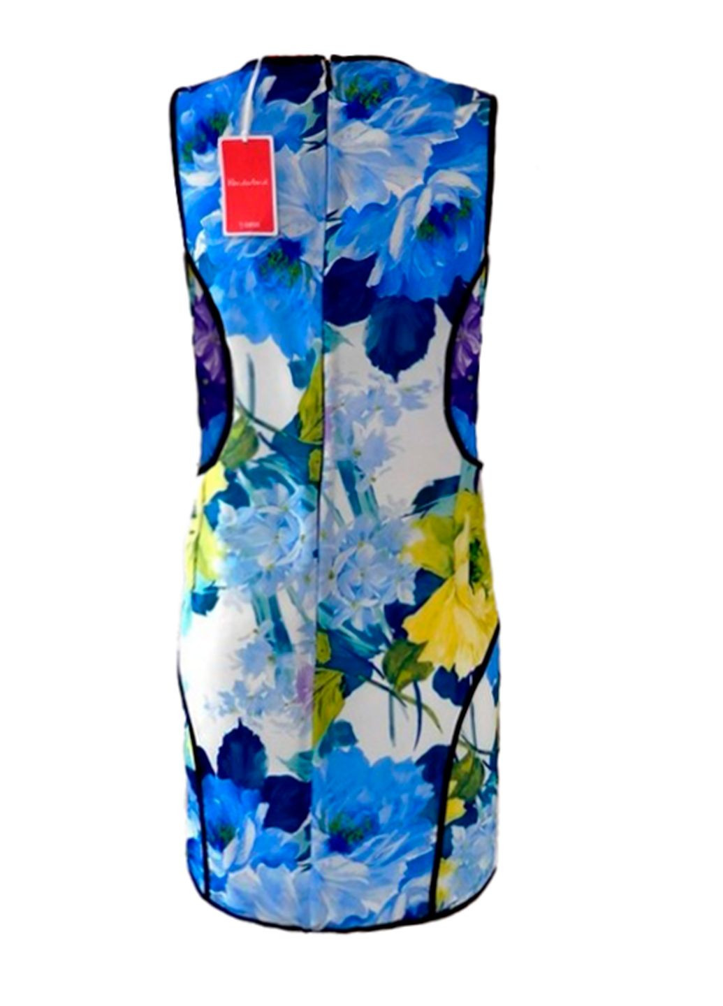Комбинированное кэжуал женское мини платье Oasis с цветочным принтом