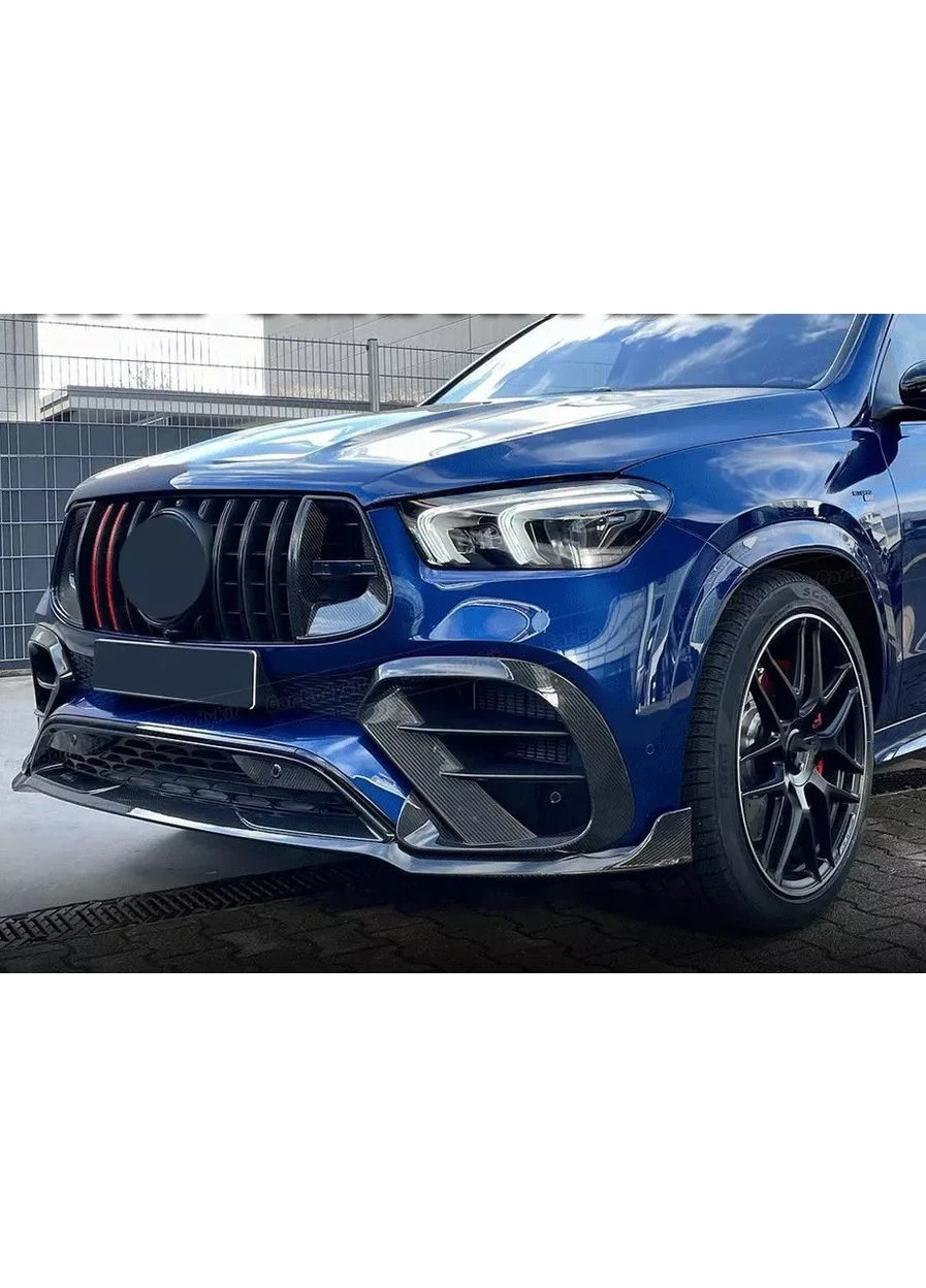 Решітка радіатора Rocket Carbon (для Line/GLE53/GLE63 2019-2023) для Mercedes GLE W167 2018- рр AMG (392161113)