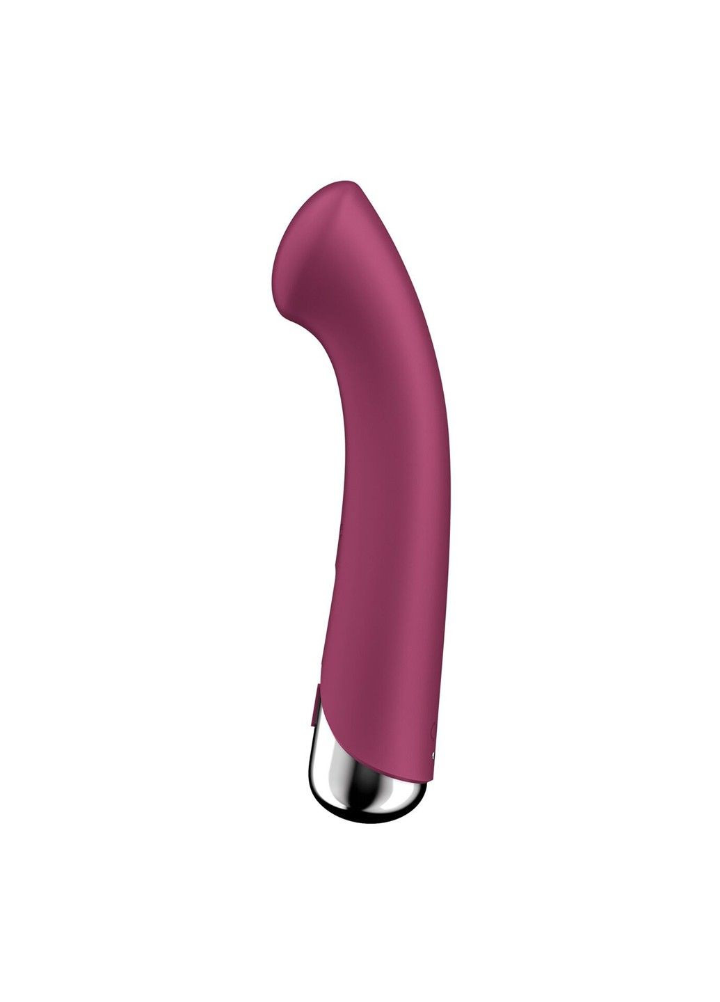Вибратор с ротацией Spinning G-Spot 1 Red, плоская площадка для стимуляции точки G Satisfyer (333332597)