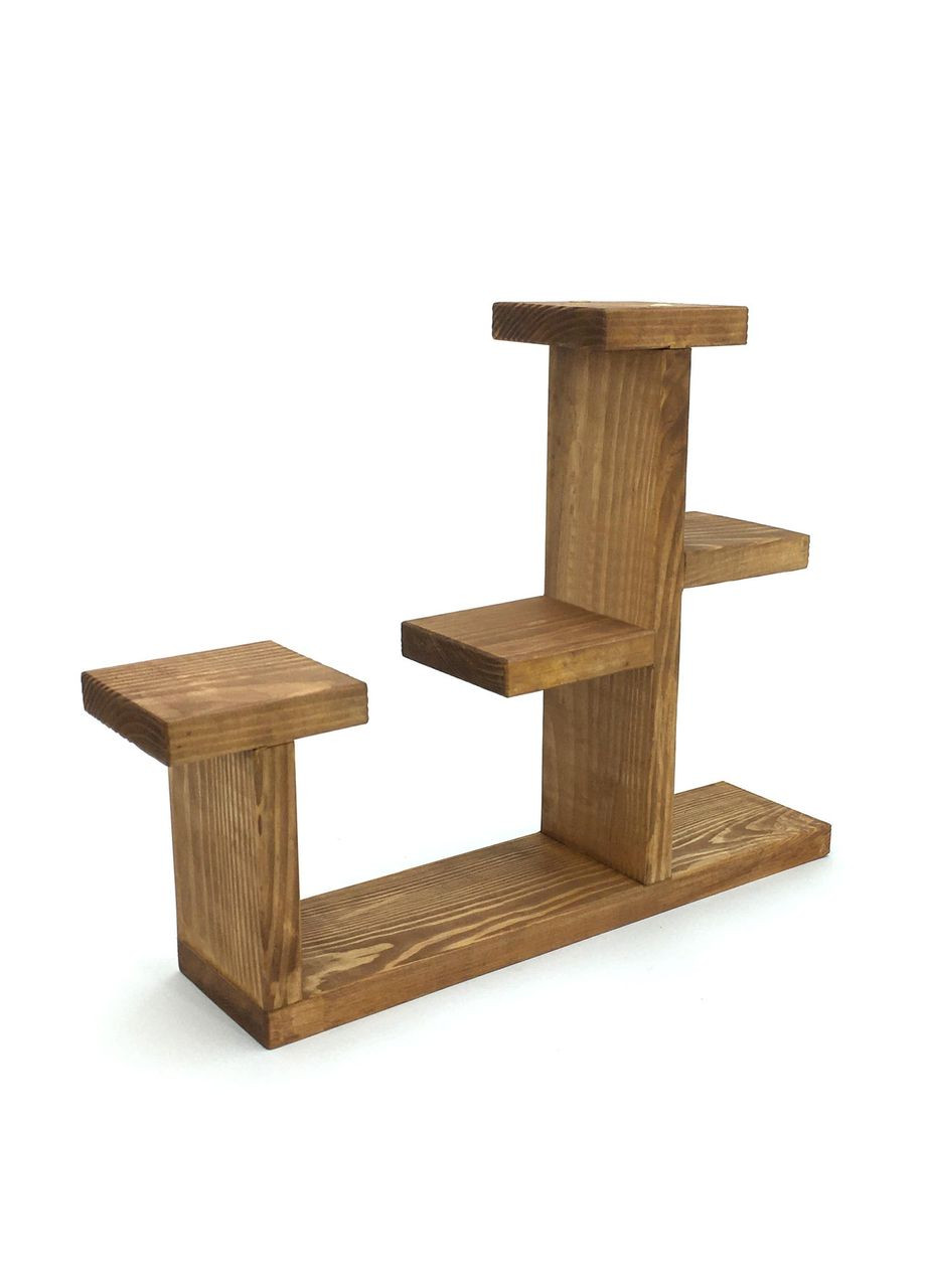 Підставка для квітів з дерева Оспіталет мускат (ЦВП-001507) No Brand (328227762)