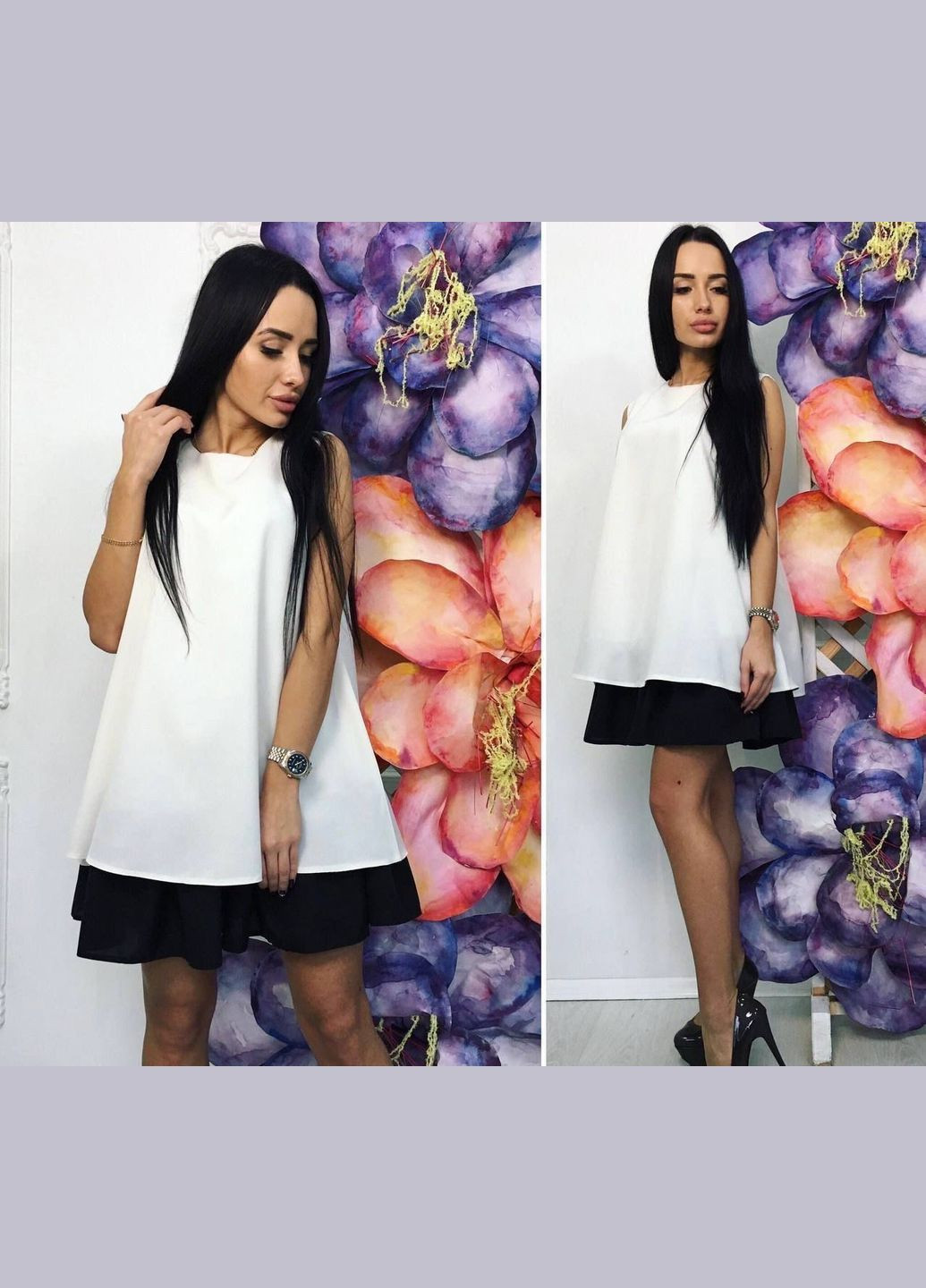 Белое платье женское Milani