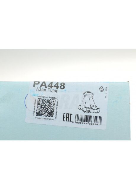 Насос воды MB Sprinter 901-904/Vito (W638) 2.3D/2.9D OM601-602 96-06/C/E/G/S-class 2.5D/2.9-3.5D 93 PA448 UA63 Graf (345777290)