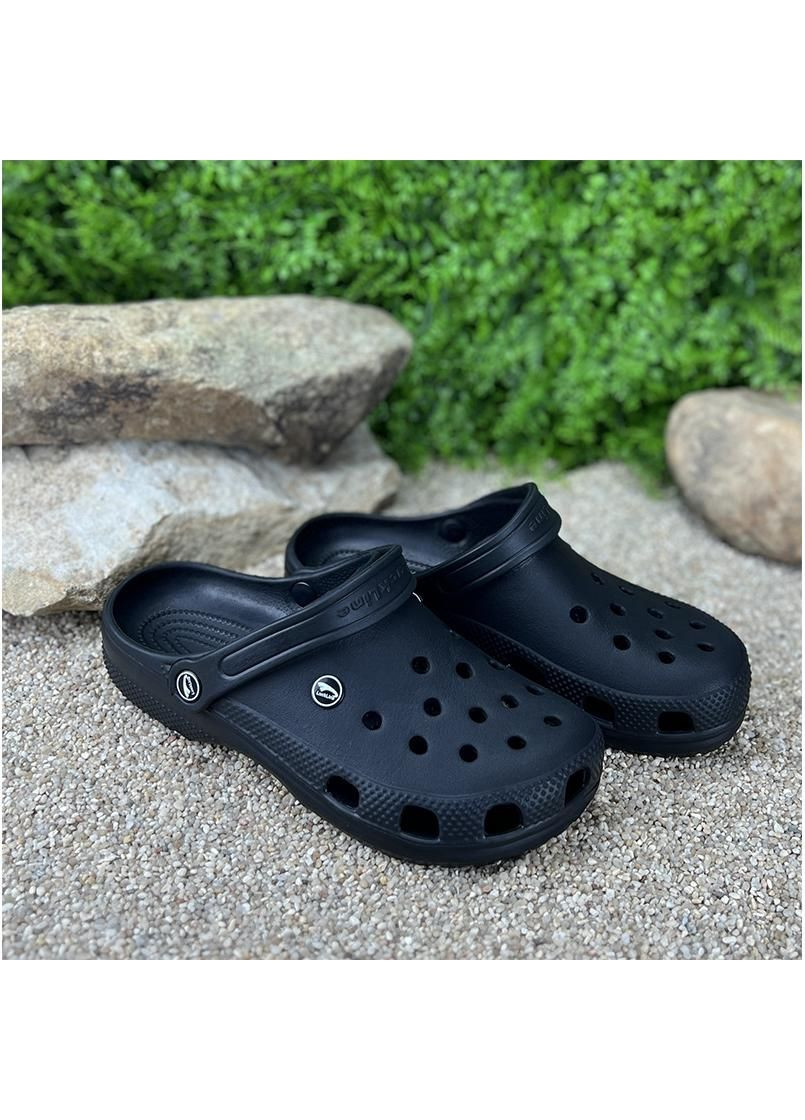 Чоловічі крокси Luckline VS-003001-411 Чорні Luck Line (363840832)