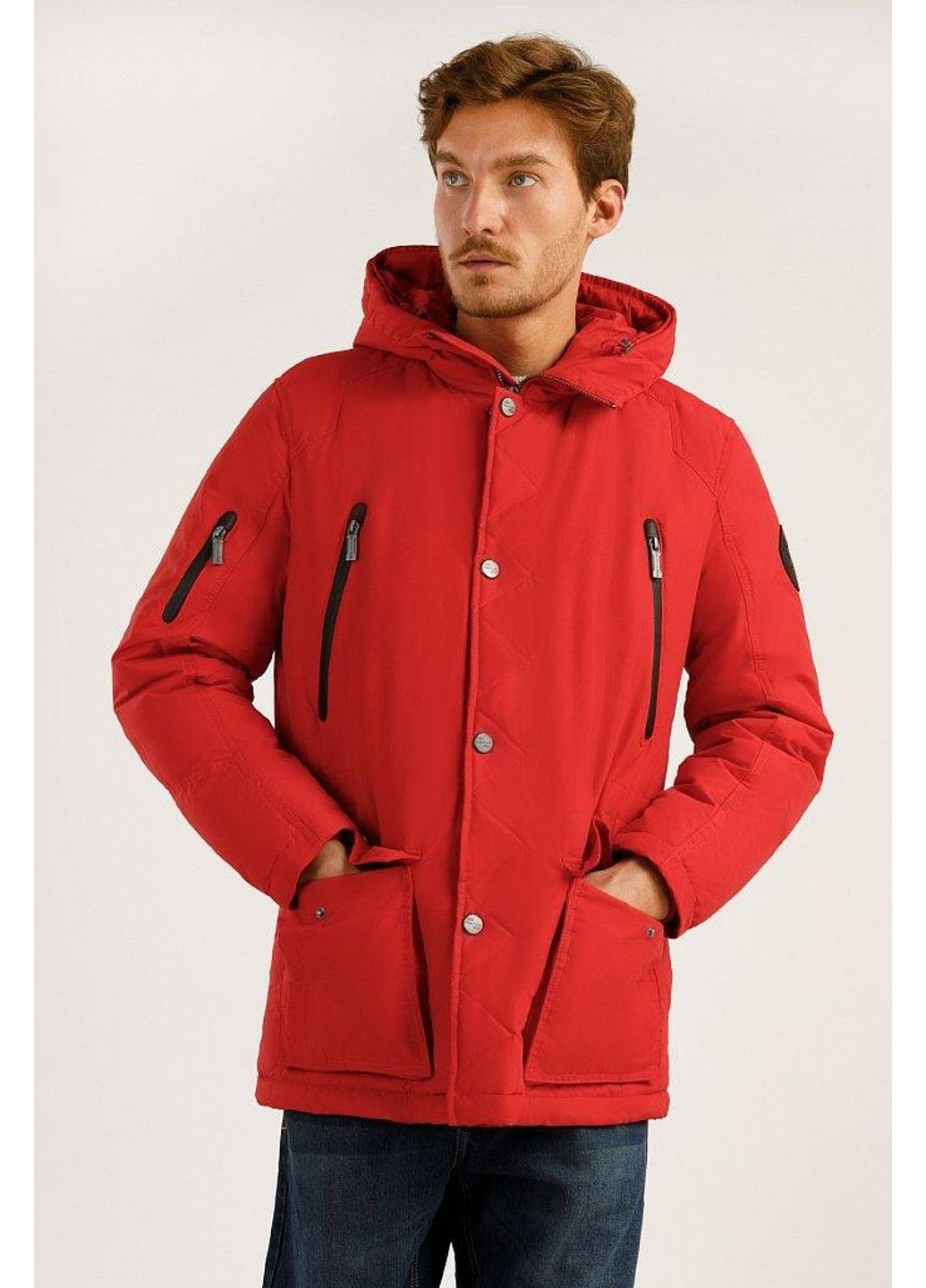 Красная зимняя зимняя куртка a19-22014f-300 Finn Flare
