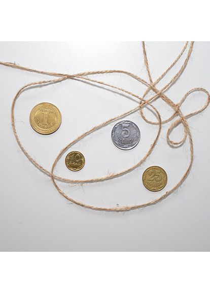 Шпагат джутовый 10 кг, 1.5 мм, 2 нити Jutix (355980021)