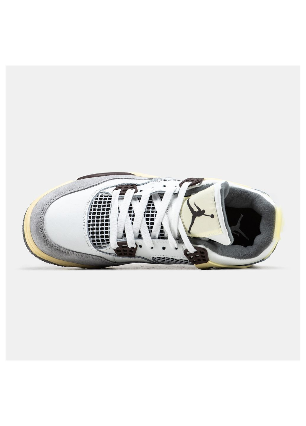 Комбіновані осінні кросівки жіночі Nike Air Jordan 4
