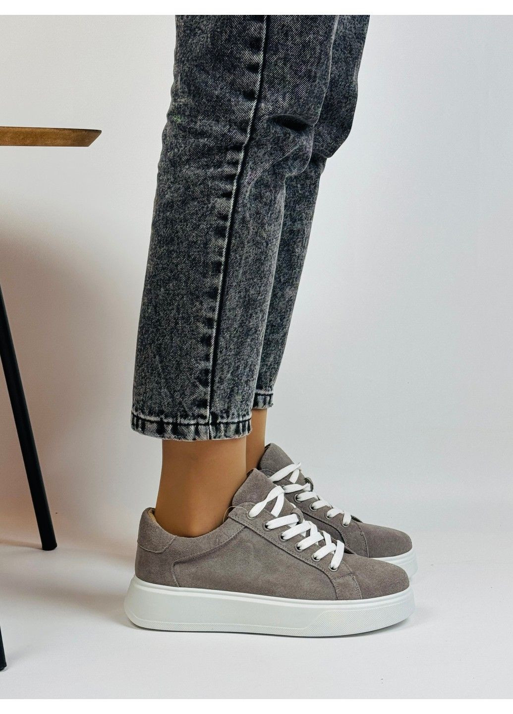 310 Кросівки Замшеві Сірі Hengji сірі демісезони (319335044)