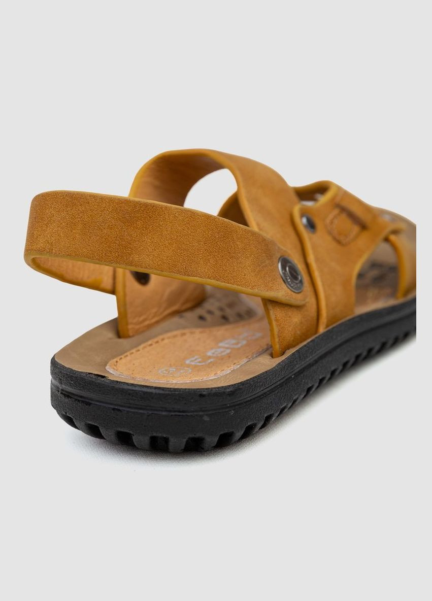 Светло-коричневые повседневные сандалии детские для мальчика Ager