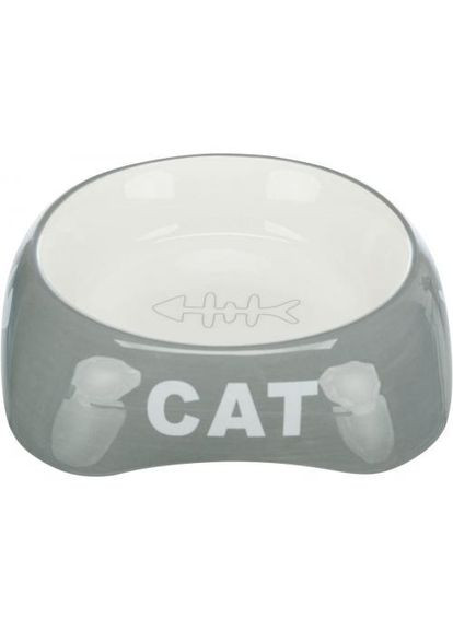 Миска Cat для кошек, керамическая, 13 см, 200 мл (*) Trixie (322592118)