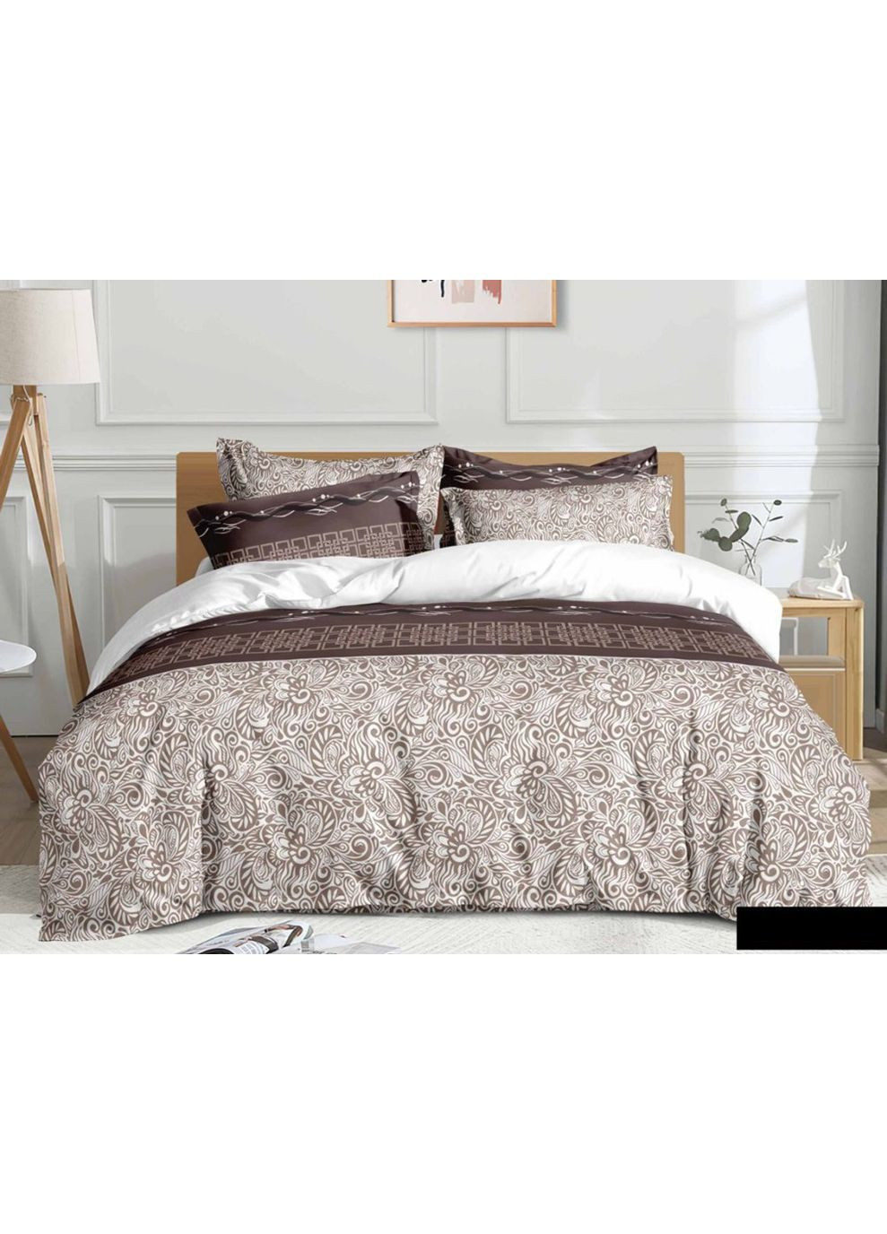 Односпальний - півтораспальний комплект Постільної білизни Байка - Фланель 100% бавовна розмір 150х220 см SOVA текстиль Візерунок (366370435)