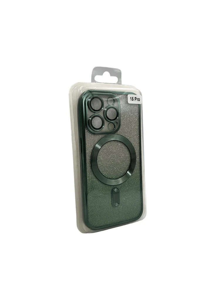 Чохол для смартфона CD Shiny Magnetic для Apple iPhone 15 Pro Green Cosmic (394523515)