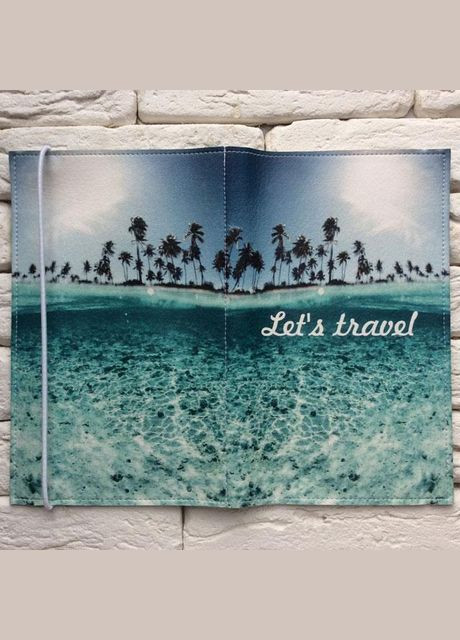 Тревел-кейc Пляж экокожа No Brand (299387846)