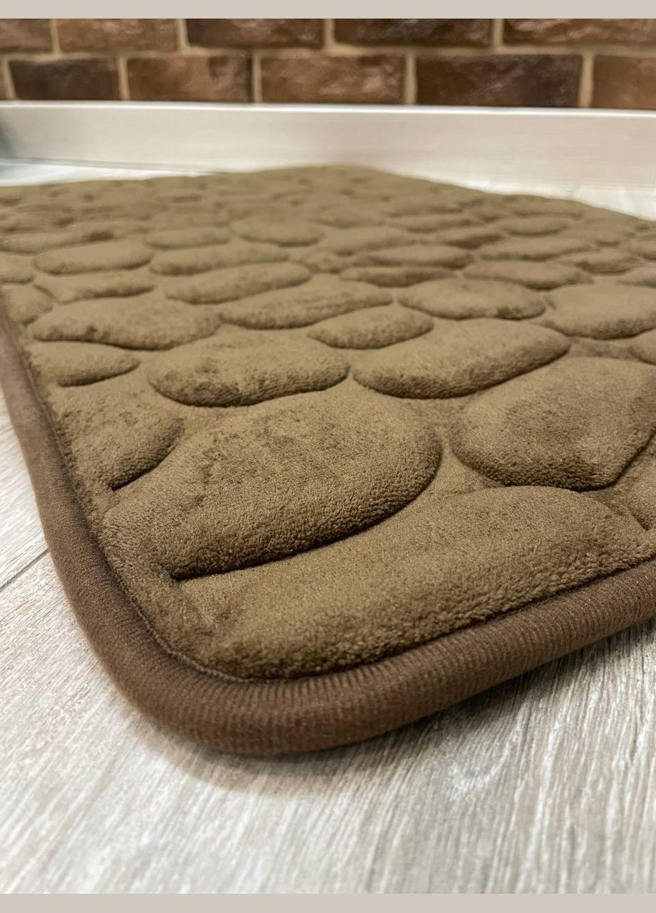 Набір килимів в ванну кімнату No Brand Stone PREMIUM (279335494)