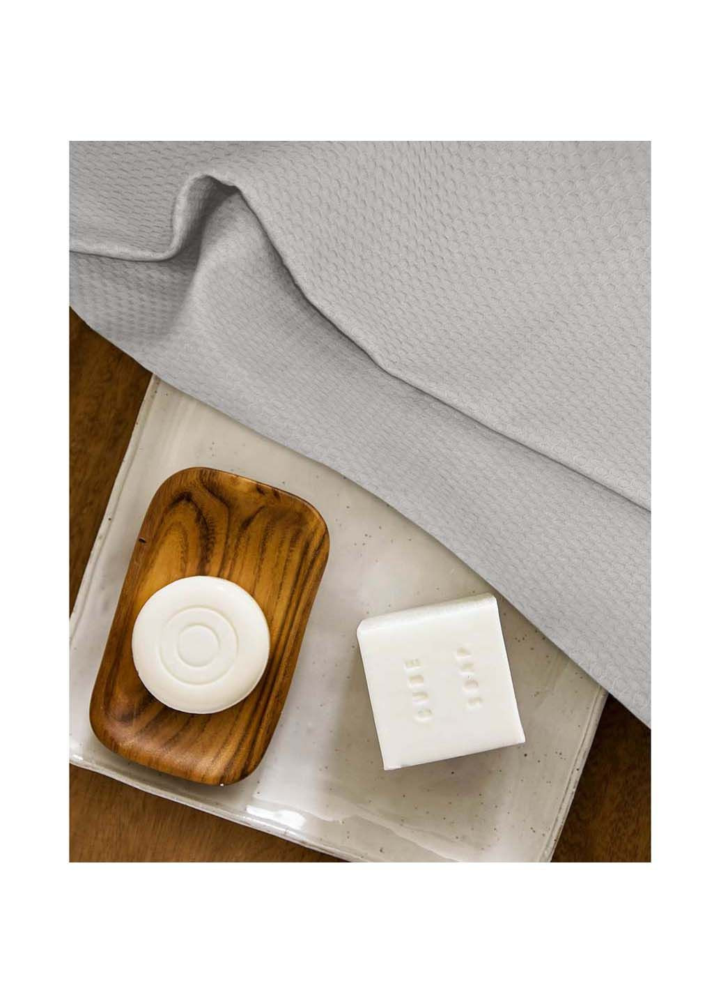 Рушник Піке 40x60 см Cosas однотонний сірий