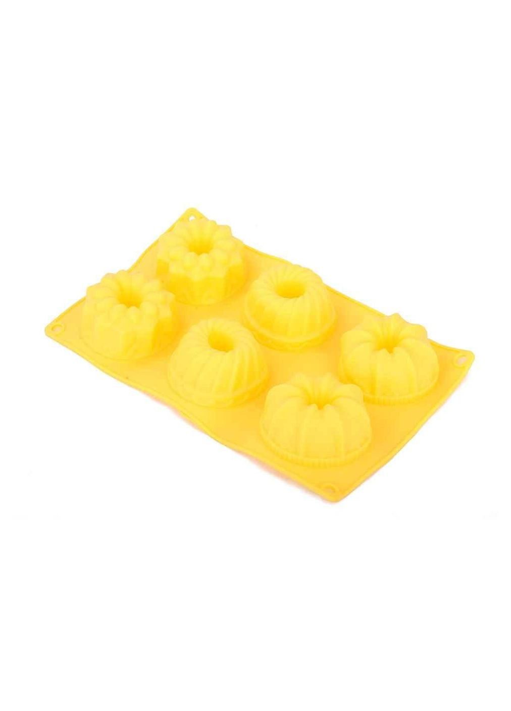 Форма для випічки кексів силік. Корони 6шт 7102 ТМ Empire (305059701)