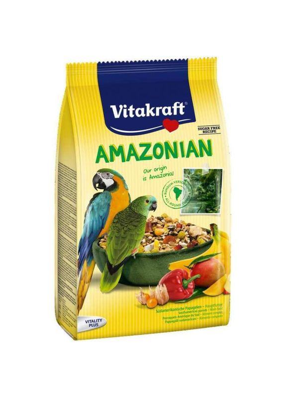 Корм для великих амазонських папуг Amazonian - 750 г Vitakraft (327055598)