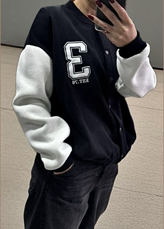 Трендовый бомбер отменного качества на кнопках (317633378)