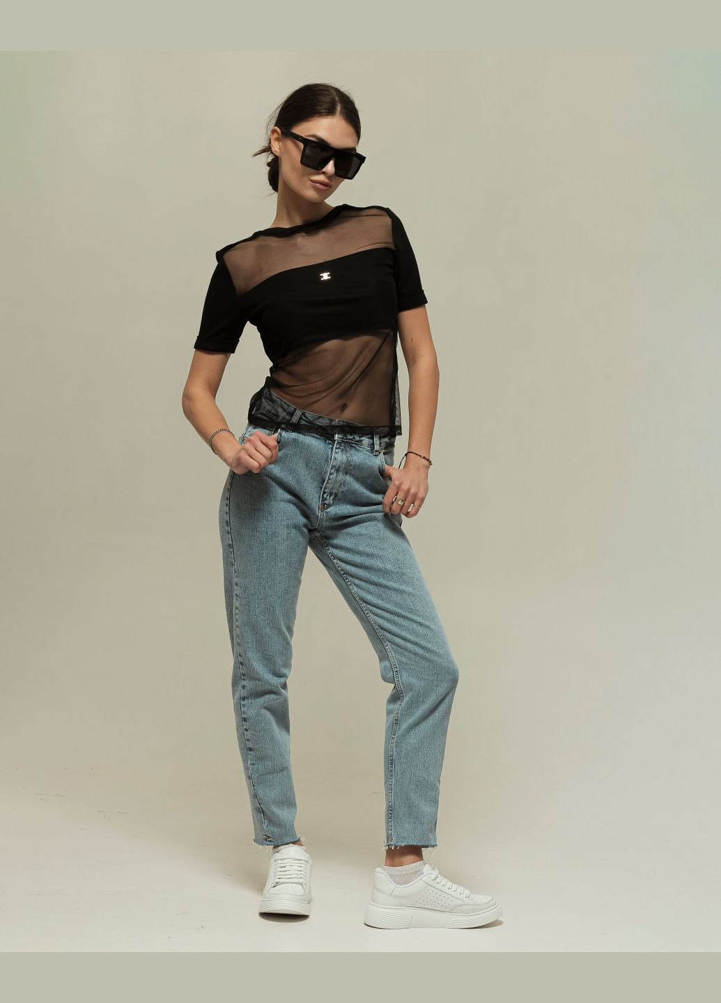 Чорна блуза літня чорна Samsara