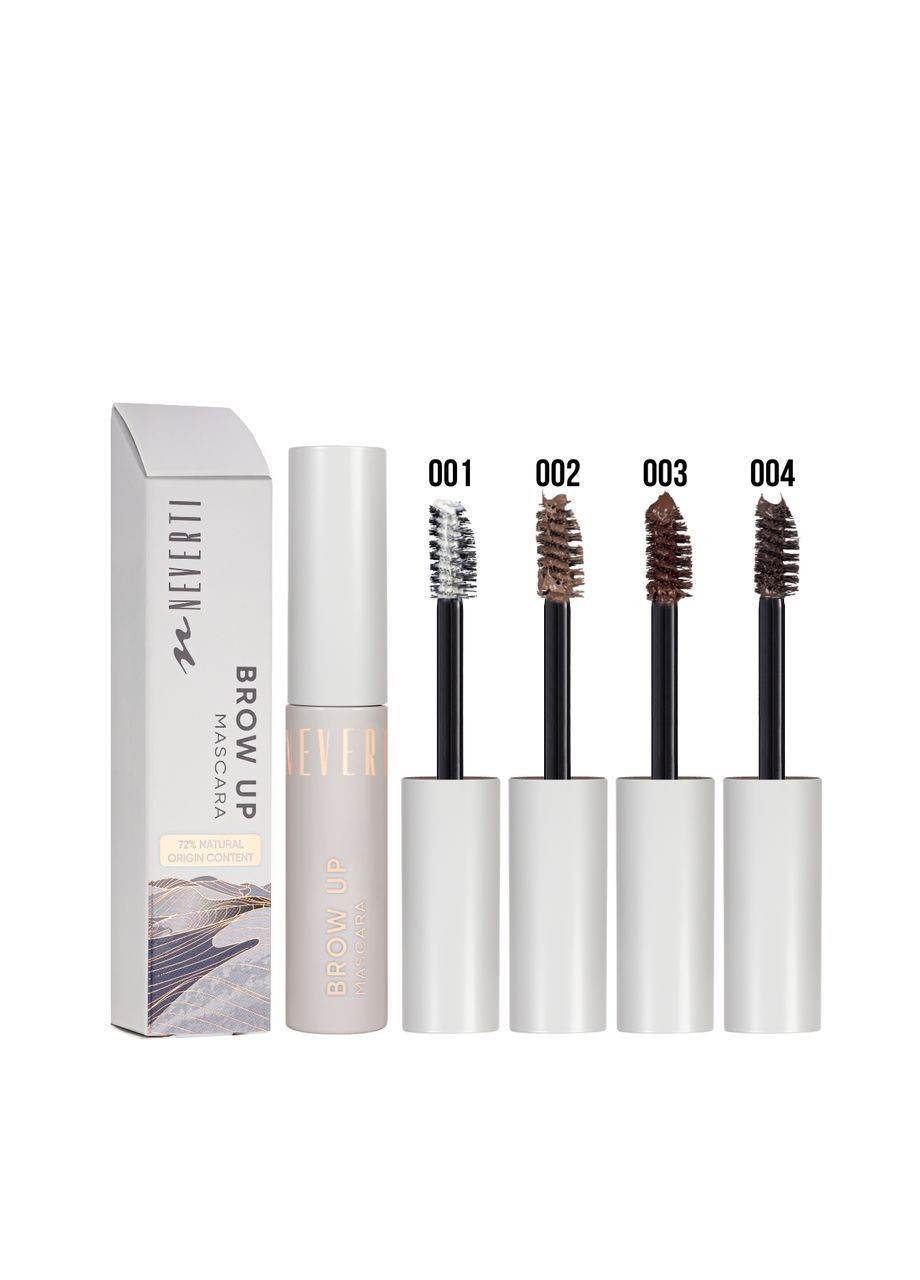 Туш для брів Brow Up Mascara 002 Auburn/Світла коричнева (NP502) Neverti (363555005)