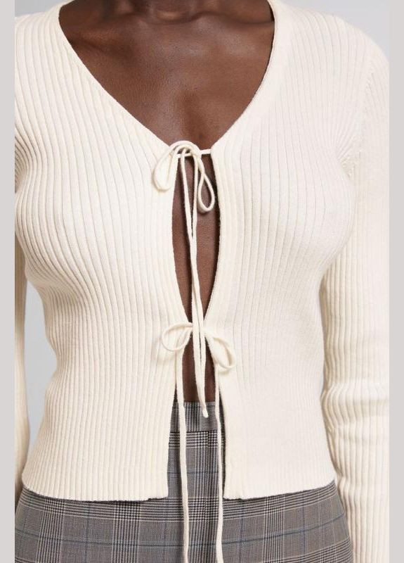 Базова кофта в рубчик кардиган трикотажна джемпер &other stories & Other Stories (332792203)
