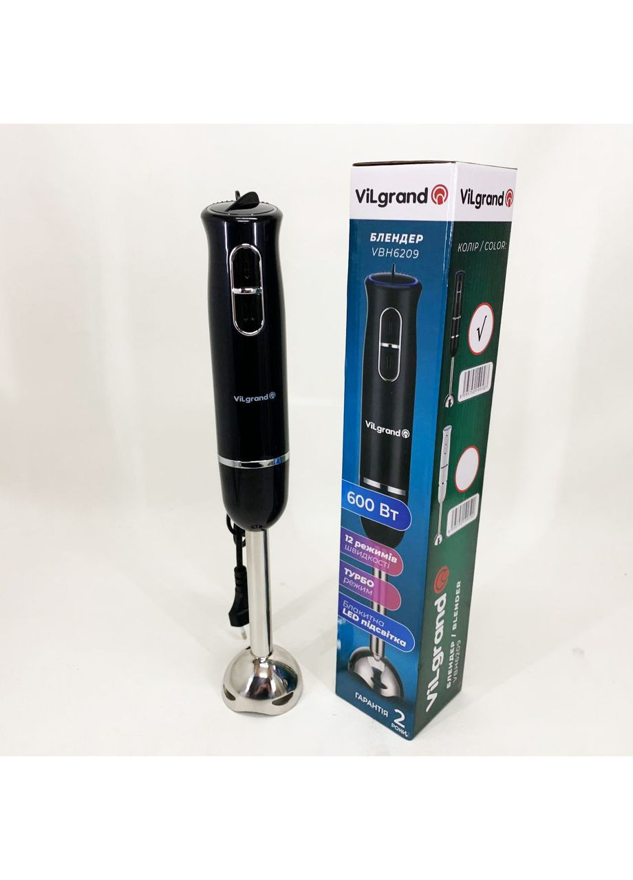 Блендер VBH6209. Цвет: черный Vilgrand (350936967)