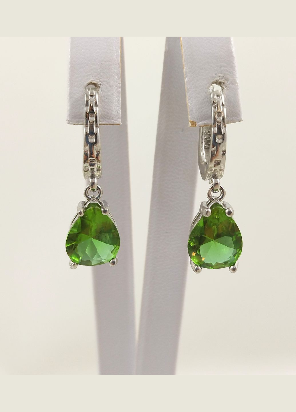 Сережки срібні з султанітом С1349/В-слт Shatlen Сережки (330033565)