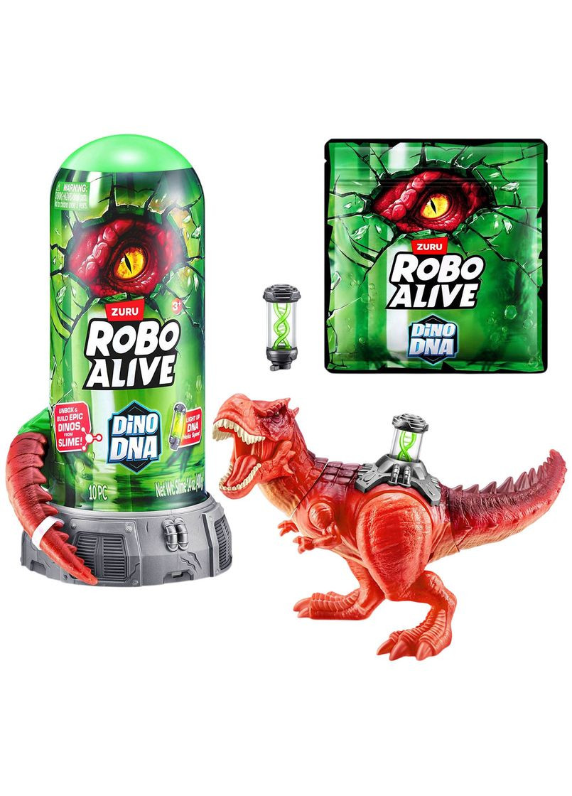 Інтерактивний ігровий набір S1 ДНК Тиранозавра () Pets & Robo Alive 71139A (336767832)