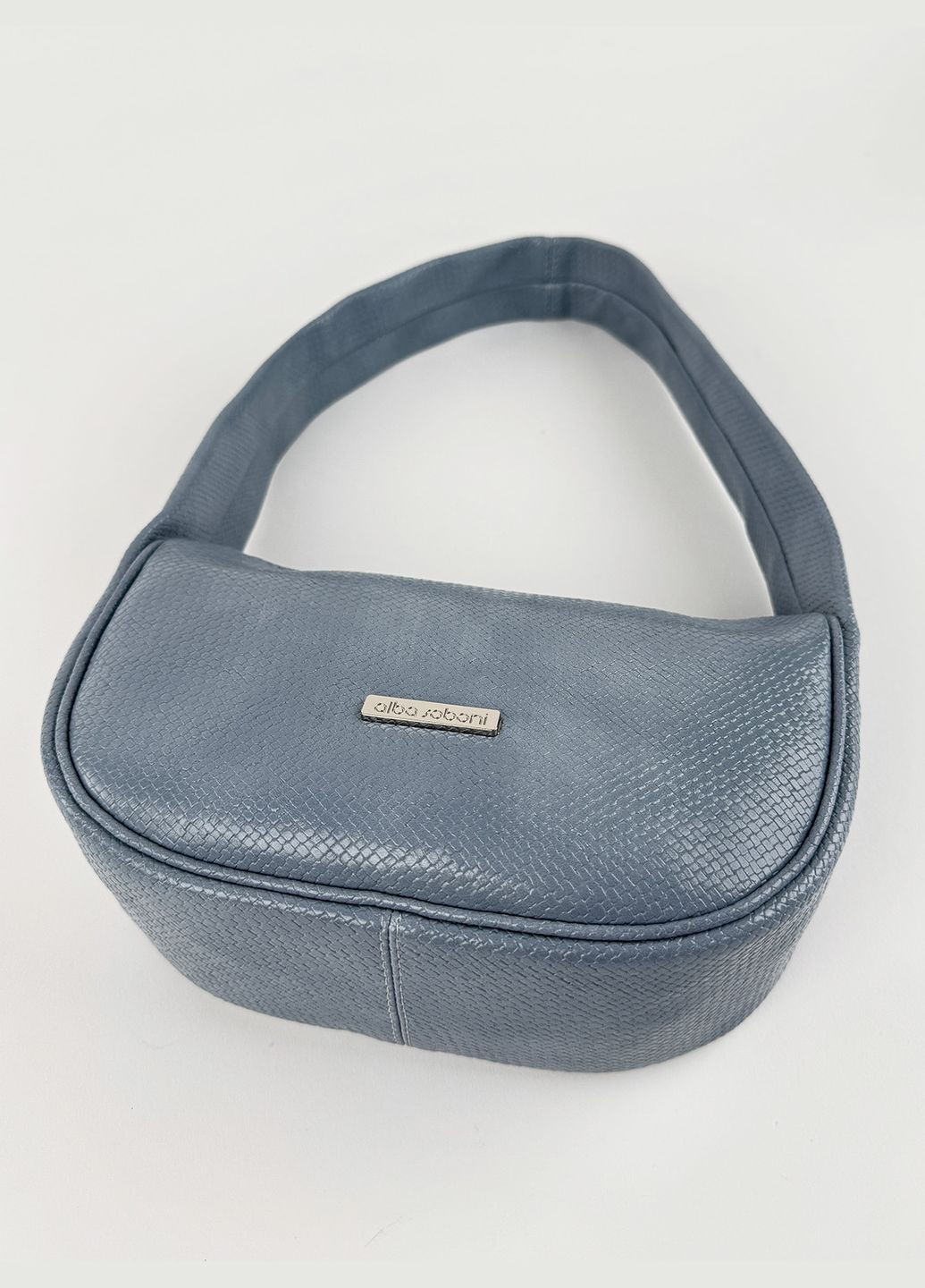 Клатч 250181_1 серо-голубой Alba Soboni (334054943)