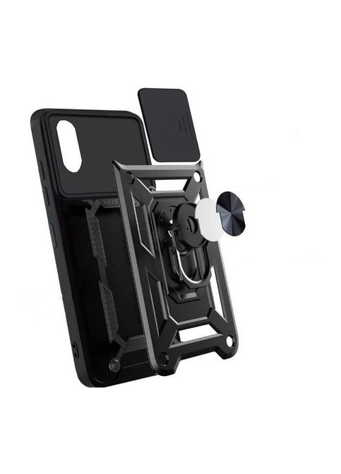 Чохол до мобільного телефона (709095) BeCover Military Motorola Moto G72 Black (326594415)