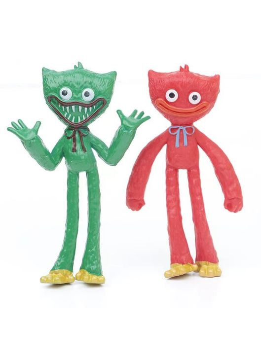 Хагги Вагги Huggy Wuggy Poppy playtime набор фигурок из игры monster Bobby 6шт 7-11см Shantou (296627739)