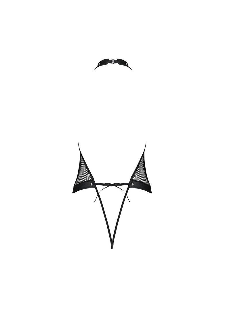 Боди-халтер с открытым доступом MOONLIGHT BODY S/M black Passion (303883582)