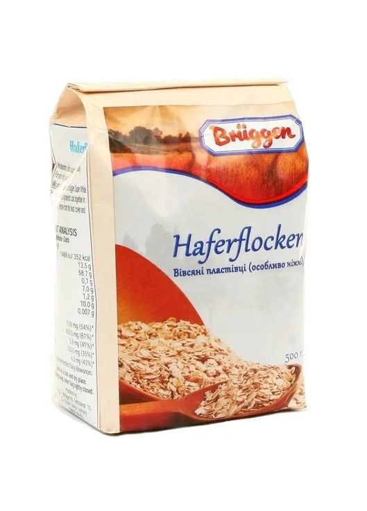 Особенно нежные овсяные хлопья, 500 г Bruggen 1111800 (332944277)